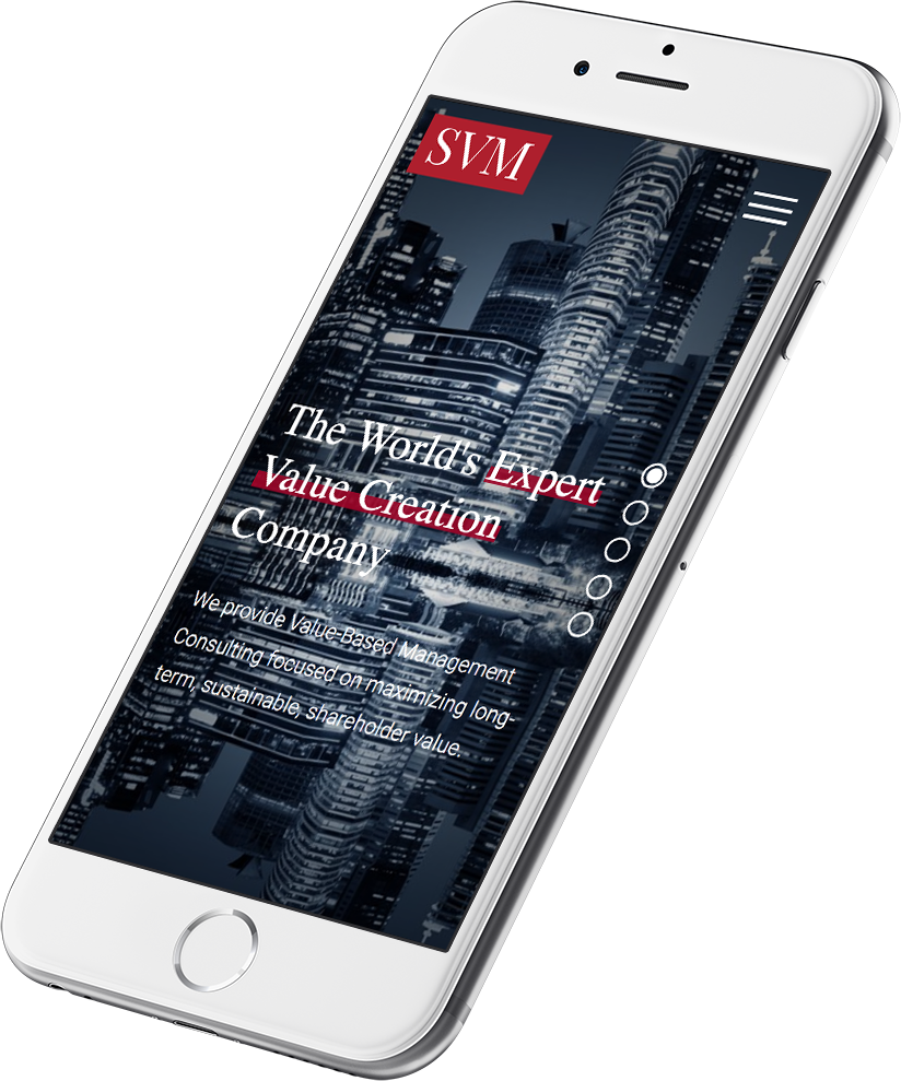 Stern Value Management Website Mobile Model